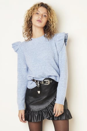 Gürtel Rodeo Silber Polyurethan h5 Bild2